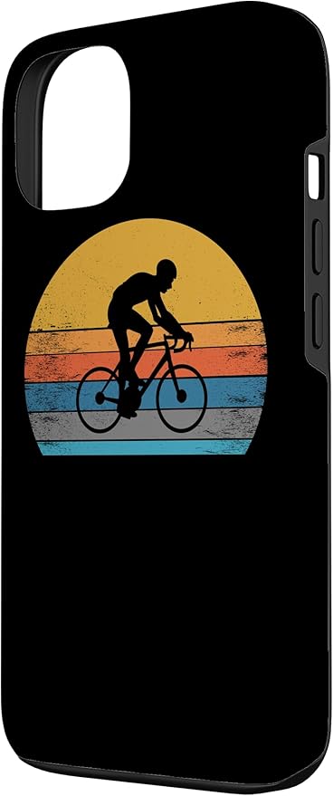 Racing Road Bike Vntage Cycling Riding Racing Bike Bicycle Case for iPhone 13