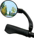 Hafny NEW Handlebar E-Bike Mirror, Round Large Surface, HD Automotive Grade Glass Bicycle Mirror, Safe Blast-Resistance, HF-M958-FR01