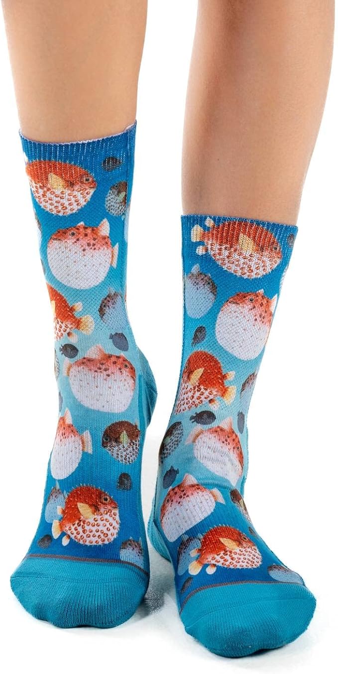 Good Luck Sock Novelty Crew Socks for Adults - For Men, Women and Teens