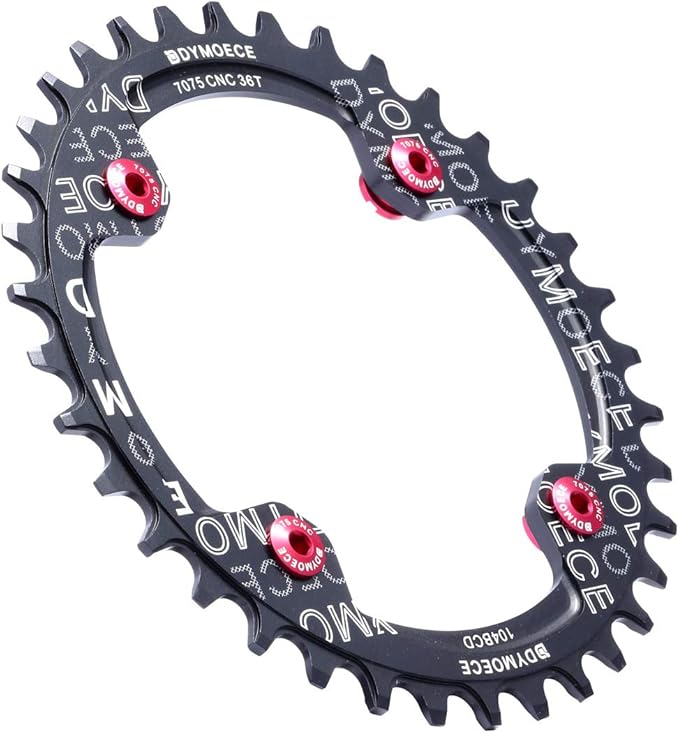 7075 Aluminum Alloy Double Chainring Bolts for Road MTB Bicycle M8 Crankset