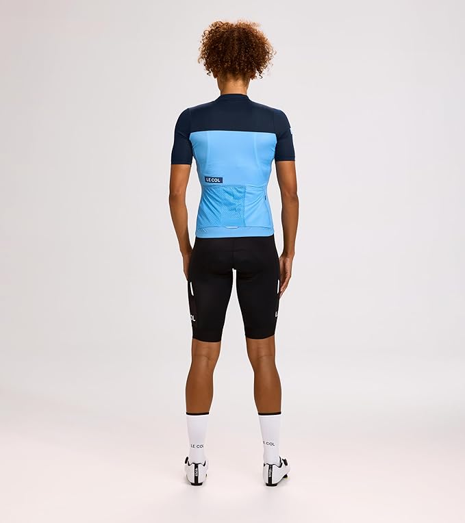 LE COL WoWomen's Sport Jersey |Short Sleeve Cycling Shirt | Lightweight, Moisture Wicking Cycling Top | S - XL