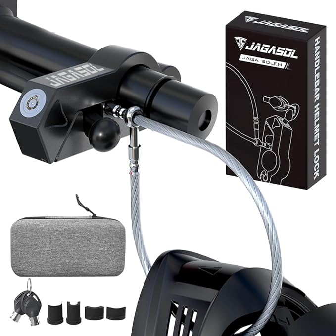 Motorcycle Lock 'Combo Anti Theft Lock' for Motorbike, Scooters, ATV & Dirt Bike