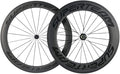 Superteam 700c Carbon Bicycle Wheel Front 60mm Rear 88mm Clincher Wheelset with Transparent Decal