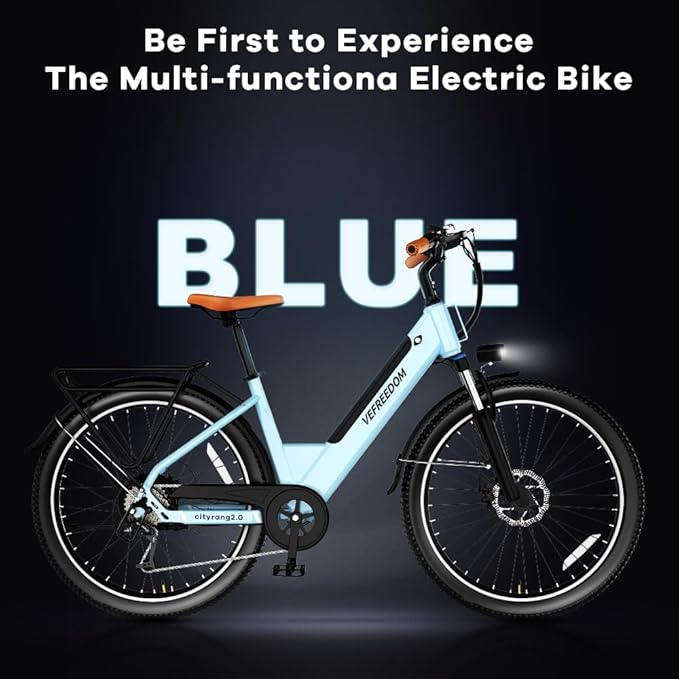 1000W/1500W Peak Electric Bike for Adults,up 80 Miles Removable Battery Ebike, 26/24''" UL Certified Electric Mountain E Bike,Adult Electric Bicycles for Commute Beach Snow