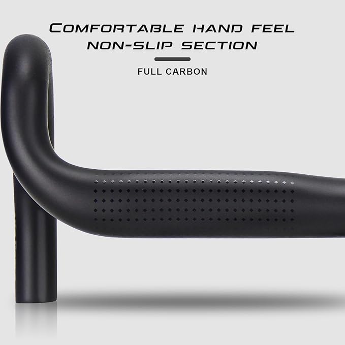 Carbon Handlebars Road Bike Alfa Pasca Road Bike Handlebars 31.8mm Carbon Drop Handlebars For Road Bike Handle Drop Bars 380/400/420/440mm Bicycle Accessories Ud Matte
