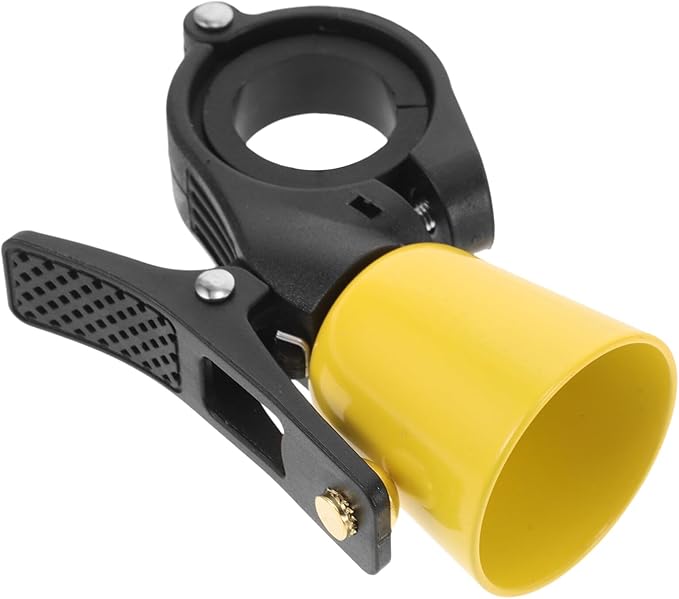 Mini Copper Bike Bell and Adults Small Vintage Bicycle Bell with Loud Sound Outdoor Mountain Bike Accessory Yellow