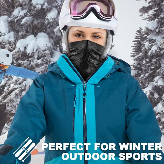 WTACTFUL Winter Neck Warmer Gaiter Windproof Face Mask Balaclava Bandana for Ski Snowboard
