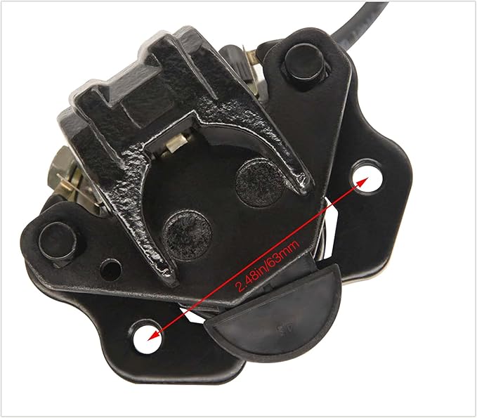 Rear Hand Hydraulic Disc Brake Left Hydraulic Brake Master Caliper Assembly Compatible for Chinese Taotao Roketa Sunl 50cc 90cc 110ccc 125cc Go-Kart Dune Buggy Quad ATV Dirt Mini Bike Kinroad 1
