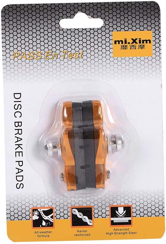 Tbest Road Brake Pad Blocks MTB BMX Mountain Bike V Brake Pads Brake Blocks 2pcs Aluminium Alloy Road Brake Shoes Drawer Style Brake Pads for Mountain Bike Cycling