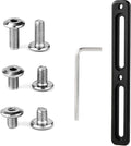 Bike Bottle Cage Adapter with 6pcs Screws and 1 Screwdriver, Adjustable 2-Slot Bike Water Bottle Bracket Adapter Bicycle Bottle Cage Mount Accessories