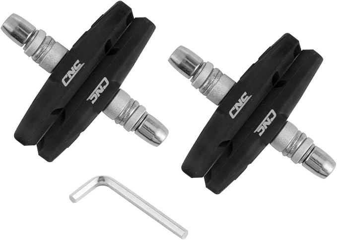 Chooee Bike V-Brake Pads, Bicycle Brake Pad Set, 2 Pairs Universal Brake Shoes