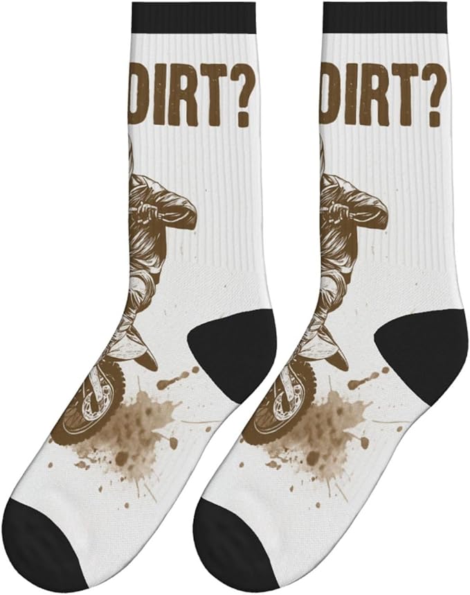Crew Athletic Socks Funny Crazy Casual Sports Novelty Dress Socks for Women Men Running Hiking