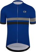 Coconut Ropamo CR Mens Cycling Jersey Short Sleeve Road Bike Shirt with 3+1 Zipper Pockets Breathable Quick Dry