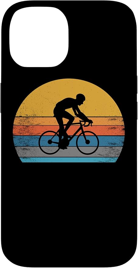 Racing Road Bike Vntage Cycling Riding Racing Bike Bicycle Case for iPhone 14