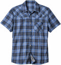 Club Ride Apparel New West Cycling Shirt - Men's Short Sleeve Cycling Jersey - Sport Fit Snap Down Top - 50 UPF Riding Shirt