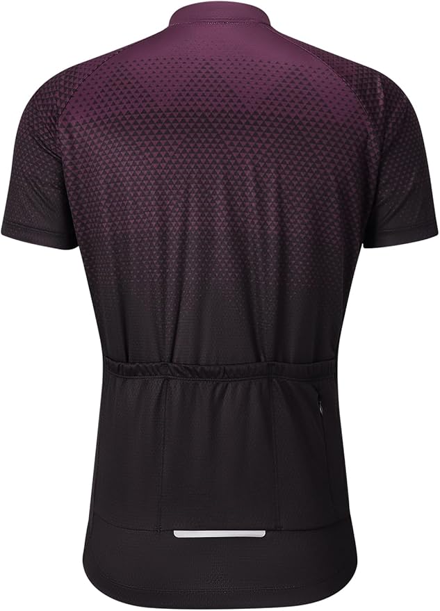 BERGRISAR Men's Cycling Jerseys Short Sleeves Bike Shirt