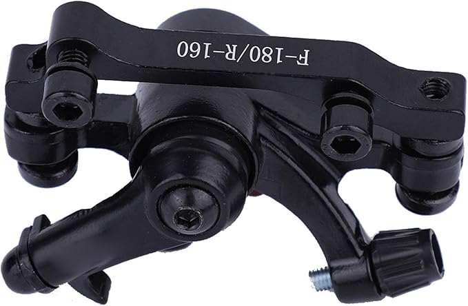 Haofy Mountain Bike Disc Brake, F160/R140 Brake Pads, Bicycle Brake Device Mechanical Bike Pulling Disc Brake Front Rear Disc Brake Bb8