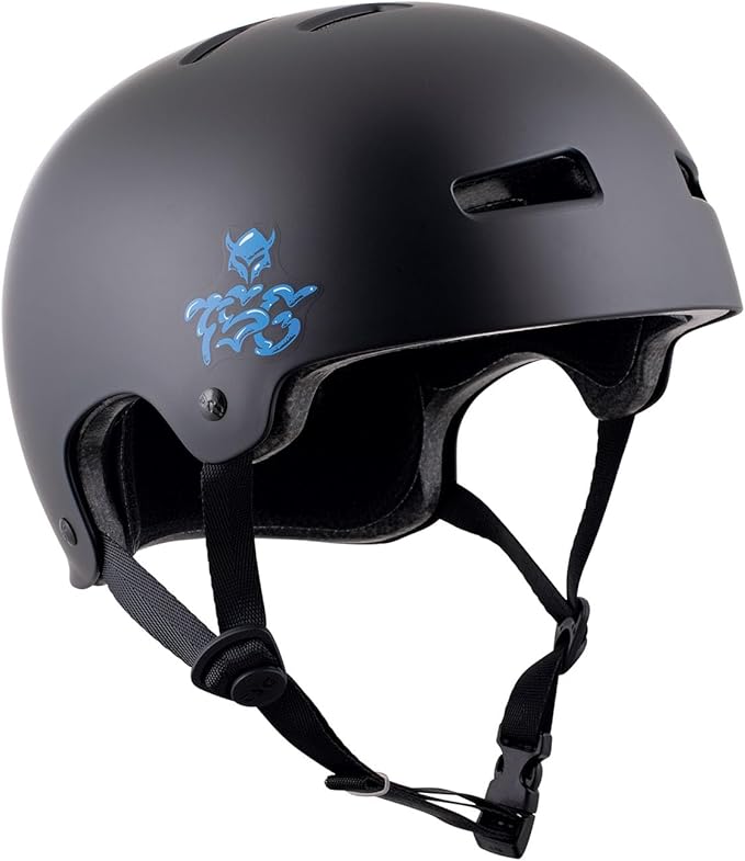 TSG Evolution Bike & Skate Helmet | for Cycling, BMX, Skateboarding, Rollerblading, Roller Derby, E-Boarding, E-Skating, Longboarding | Triple Certified, Swiss Design