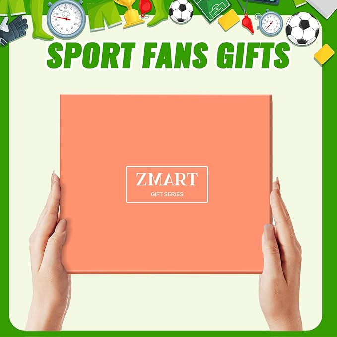 Zmart Sport Gifts for Men - Softball Basketball Volleyball Wrestling Plane Bike Socks