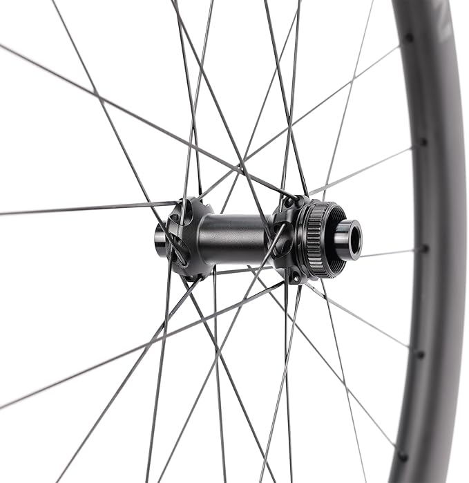 ICAN G40/G50 1320g/1375g Carbon Gravel Bike Disc Wheelset 700C Hooked Rimset 25mm Inner Width 36T Ratchet Hub
