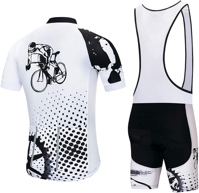 Sportswear Cycling Jerseys Short Sleeve Bike Clothing Bike top Men MTB Jersey Breathable Summer Black