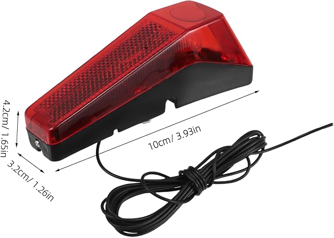 SUPVOX Led Bikes Light Kit Front Rear Turn Signal Friction Power for Mountain Bikes Ebike Boys and Girls Night Riding