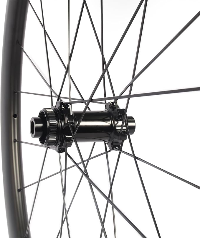 ICAN Alpha 40/50 Plus 1520g/1535g/1555g Carbon Disc Road Bike Wheelset 700C 21mm Inner Width Clincher Tubeless Compatible