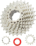 CYSKY 8/9/10/11/12-Speed Cassette 11-25T/28T/32T/34T/36T/40T/42T/46T/50T/52T Bike Sprocket Freewheel Compatible with Shimano, Sram HG Hub, Fit for Mountain Bike, Road Bike, MTB Cassette