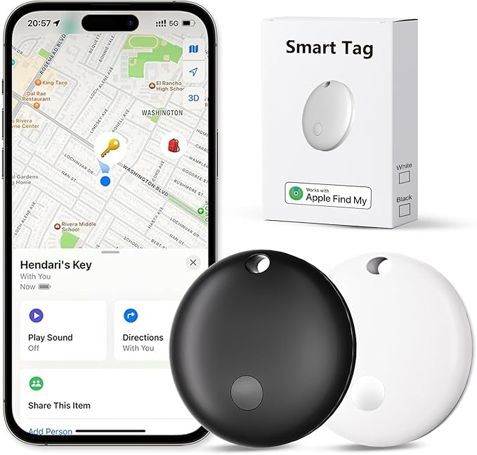 Tracker Tags (2, Black & White)