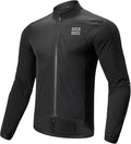 ROCKBROS Cycling Jackets for Men Breathable and Cooling Lightweight Long Sleeve Cycling Jersey Running Windbreaker