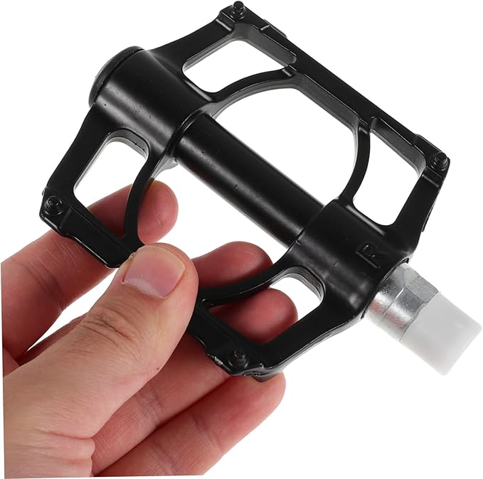 BESPORTBLE 1pair Folding Bike Pedals Aluminum Alloy Compact and Portable Design Easy Installation Versatile for Mountain and City Cycling Non Slip Wide Flat Footrests