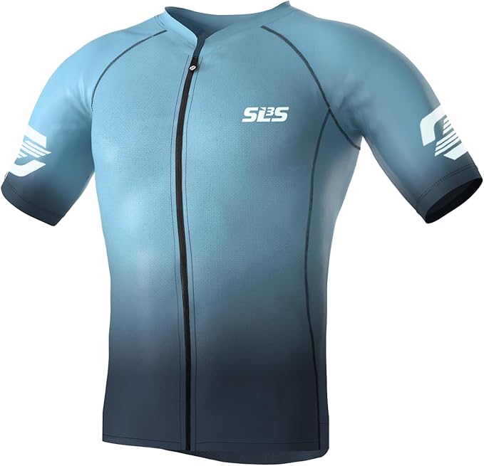 SLS3 Bike Jersey for Men Cycling – Men's Cycling Jersey Short Sleeve – Lightweight Road Bike Shirts