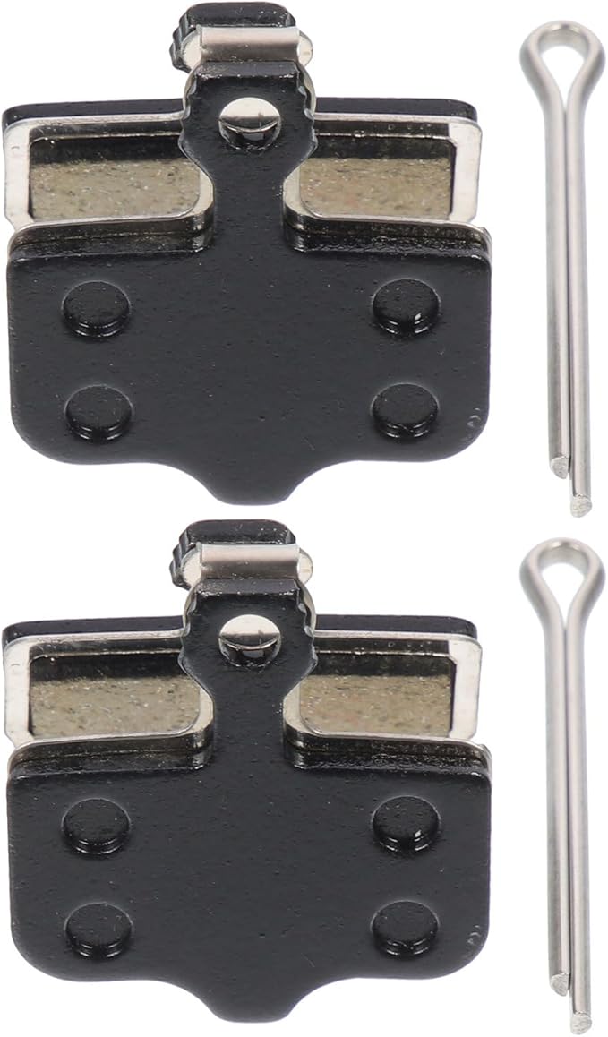 Mikinona 2 Sets Bike Disc Brake Pads - Mountain and Road Cycle Brake Pad Repairing Part - Enhanced Stopping Power for Training and Leisure Riding