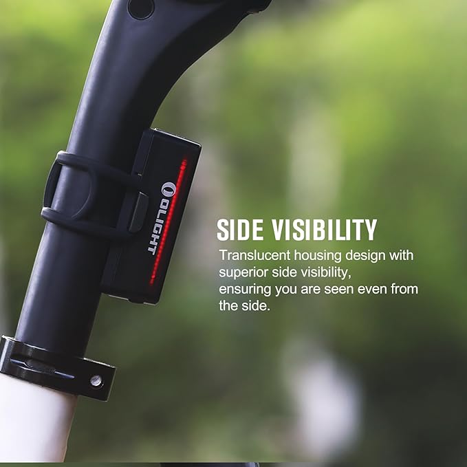 OLIGHT Seemee 30 C Bike Light 30 Lumens Tail Light 230 Degree Visibility, 800m Viewable Range, USB Rechargeable Bike Break Light, IPX6 Waterproof, Road and Urban Cyclists