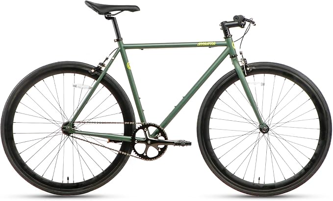 AVASTA Single-Speed Fixed Gear Urban Commuter Fixie Bike Flip Flop Hub Bicycle, Multiple Colors
