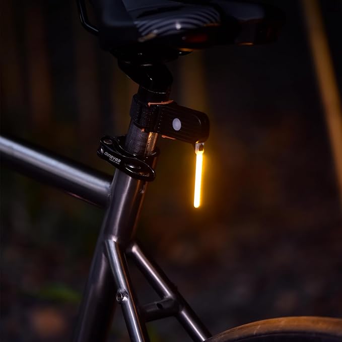 LED Photondrop Bicycle Tail Light, Red Flowing Taillight, Bicycle PhotonDrop Rear Light, 3 Modes, USB Rechargeable, Water Resistant