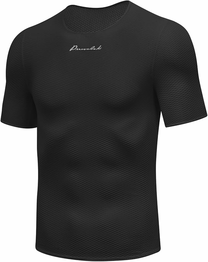 Przewalski Men’s Sleeveless Cycling Undershirt Quick Dry Bike Base Layer Vests Breathable Bicycle Jerseys Biking Tank Tops