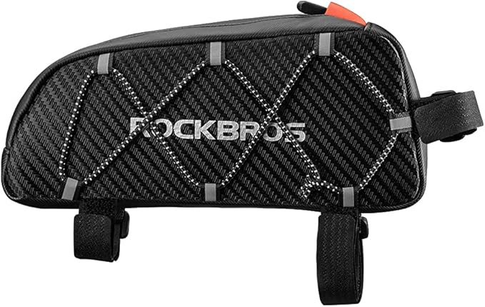 Road Bike MTB Mountain Bike Waterproof Bike Bag Front Frame Top Tube Bicycle Pouch Large Capacity Cycling Front Storage Bag