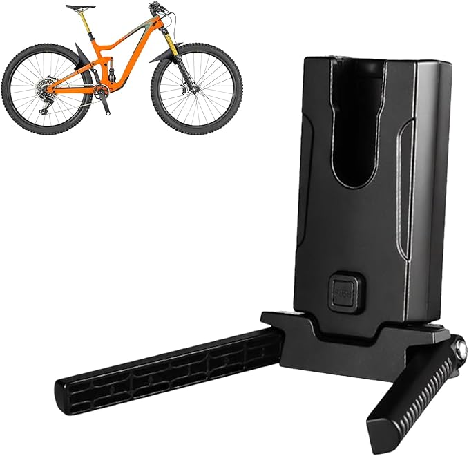 Bike Crank Kickstand, Stable Upright Positioner, Pedal Support for Bike Parking, Adjustable Bicycle Kickstand for Mountain, Urban, Commuting, Trail Riding, Touring, Garage Storage and Travel