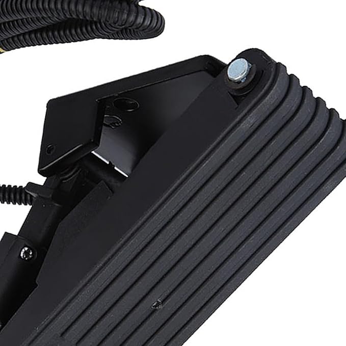 Variable Speed Foot Pedal, Universal Foot Pedal Control Switch, Brake Foot Pedal with 4.9ft Cable for Electric Scooter, Dirt Bike, Kart, ATV, Tricycle