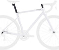 700C Road Bike Frameset 41cm 45cm 48cm 51cm 54cm Aluminum Alloy Disc Brake Frame with Carbon Fibre Fork Thru Axle F12x100mm R12x142mm Internal Routing BSA BB68mm