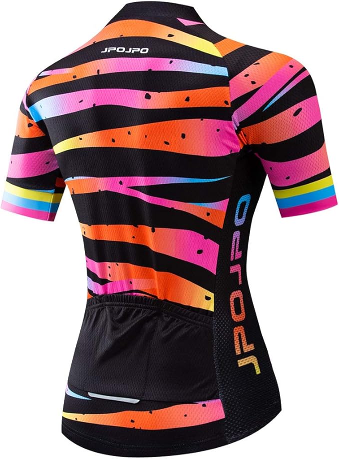 Cycling Jersey Women MTB Tops Mountain Bike Jersey Shirts Short Sleeve Summer