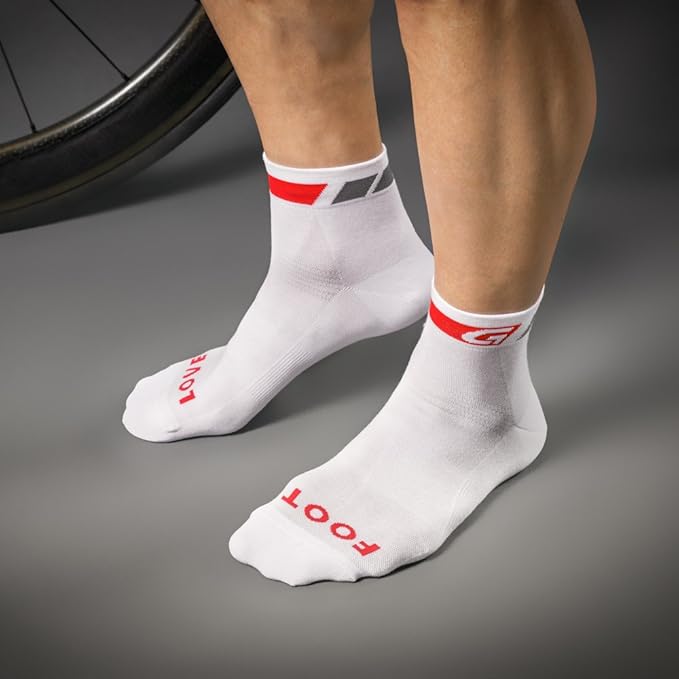 GripGrab Classic Low Cut Summer Cycling Socks Single & Multipack Short Coolmax Bicycle Socks for Spinning Indoor Biking