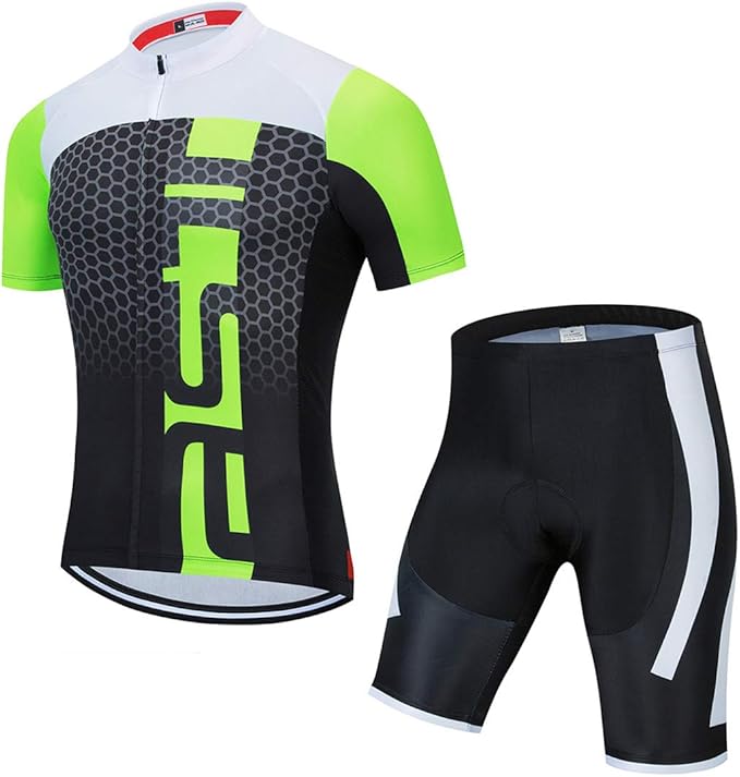 Cycling Jerseys Sets Short Sleeve Bike Clothing Suits Bicycle top Men MTB Jersey Breathable Summer