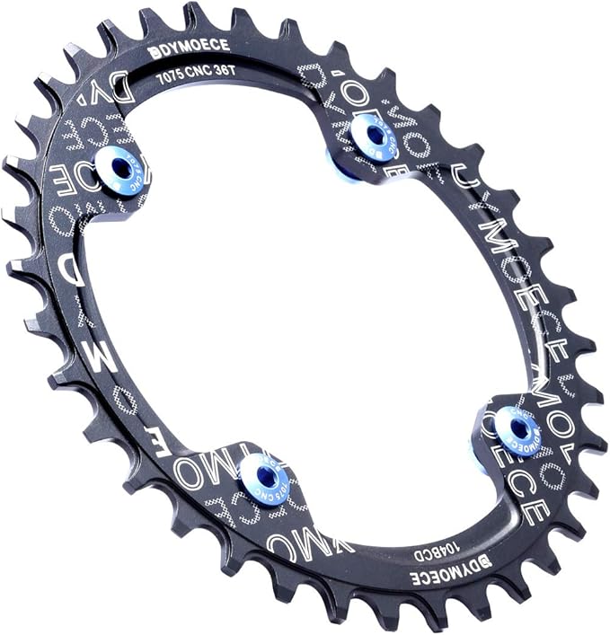 7075 Aluminum Alloy Double Chainring Bolts for Road MTB Bicycle M8 Crankset