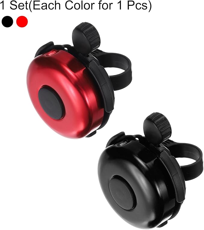 HARFINGTON Bike Bell Classic Bicycle Bell with Loud Crisp Clear Sound Bike Ring Bell Aluminum Bike Accessories