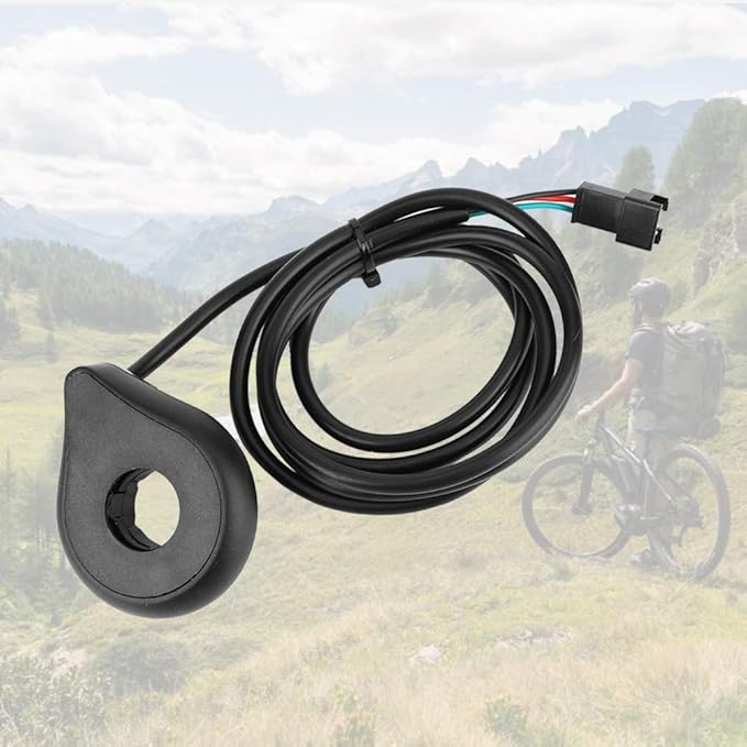 12 Magnets Electric Bicycle Pedal Assist Sensor, ABS Hall Speed Sensor with 1m/3.3ft Line for E Bike Pedal Assist Drive System