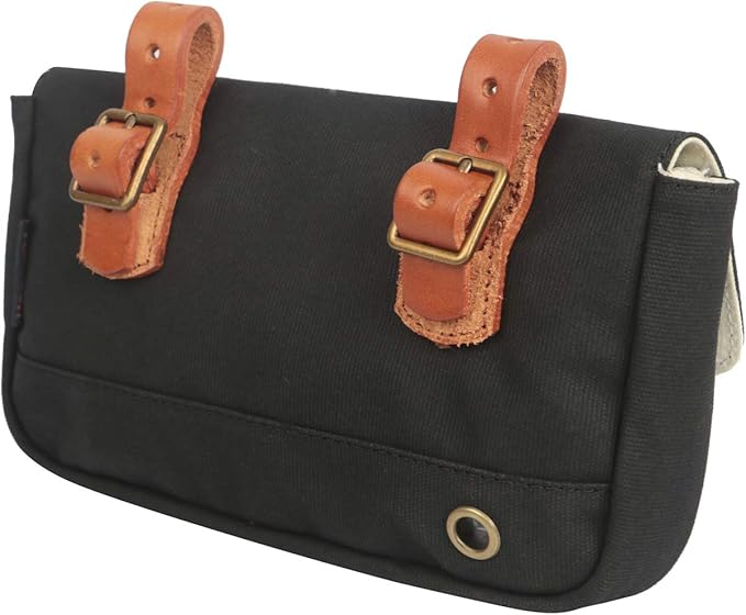 TOURBON Bike Handlebar Bags, Bike Bags, Waterproof Canvas