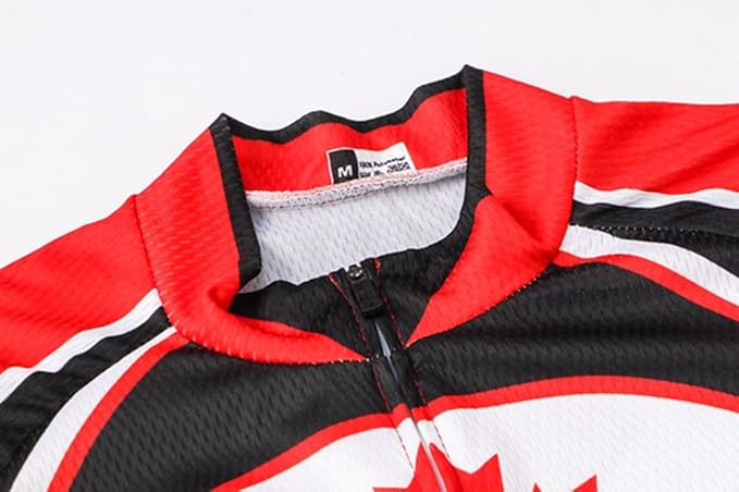 Weimostar Men's USA Cycling Jersey Short Sleeve Biking Shirts Breathable with Pockets