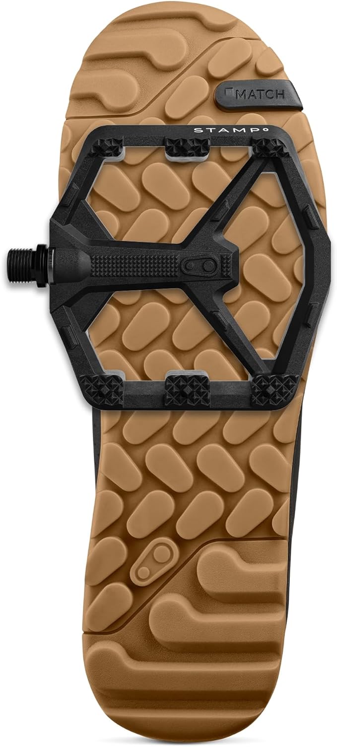 Crankbrothers Stamp Flat MTB Pedals - Size-Specific, Lightweight, Versatile, Durable Bike Pedals
